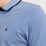 Jack & Jones Plain Slim Fit Polo Shirt Bright Cobalt