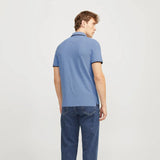 Jack & Jones Plain Slim Fit Polo Shirt Bright Cobalt