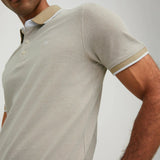 Jack & Jones Plain Slim Fit Polo Shirt Crockery