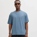 Jack & Jones Plain T-Shirt Blue Mirage