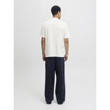 Jack & Jones Polo Shirt In Cloud Dancer
