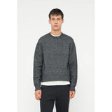 Jack & Jones Premium Crew Neck Knit Jumper In Night Sky Melange