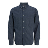 Jack & Jones Regular Fit Lumberjack Shirt In Dark Navy