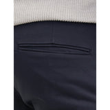 Jack & Jones Relaxed Fit Chino Trousers In Dark Navy