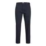 Jack & Jones Relaxed Fit Chino Trousers In Dark Navy