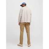Jack & Jones Relaxed Fit Chino Trousers In Elmwood