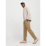 Jack & Jones Relaxed Fit Chino Trousers In Elmwood