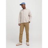 Jack & Jones Relaxed Fit Chino Trousers In Elmwood