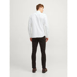 Jack & Jones Slim Fit Casual Shirt In White