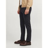Jack & Jones Slim Fit Chino Trousers In Black