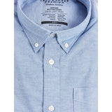 Jack & Jones Slim Fit Oxford Dress Shirt In Cashmere Blue