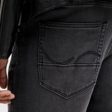 Jack & Jones Tapered Fit Black Denim Jeans