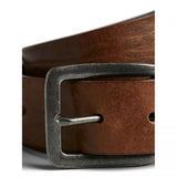 Jack & Jones Victor Belt In Mocha Bisque