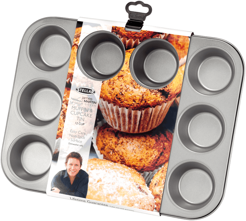 Stellar James Martin Bakers Collection 12 Cupcake/Muffin Tin
