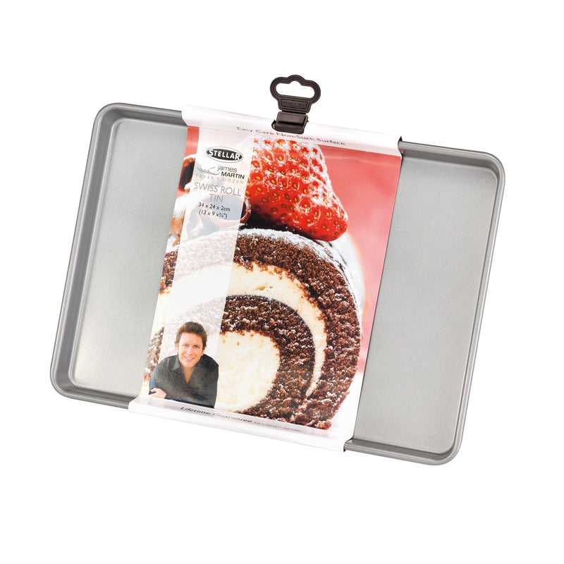 Stellar James Martin Bakers Collection Non-Stick Swiss Roll Tin
