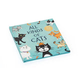 Jelllycat All Kinds Of Cats Book