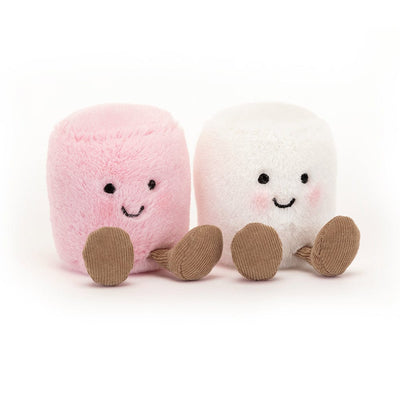 Jellycat Amuseable Pink And White Marshmallows
