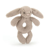 Jellycat Bashful Bunny Ring Rattle