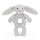 Jellycat Bashful Silver Bunny Ring Rattle