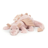 Jellycat Rose Dragon Huge