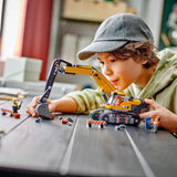 Lego Yellow Construction Excavator