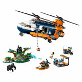 LEGO® Jungle Explorer Helicopter at Base Camp