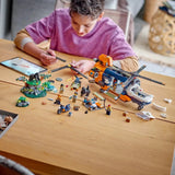 LEGO® Jungle Explorer Helicopter at Base Camp