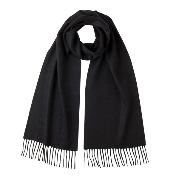 Johnstons Of Elgin Icon Scarf Black
