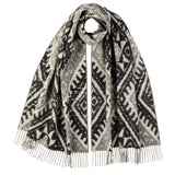 Johnstons Of Elgin Textured Diamond Scarf