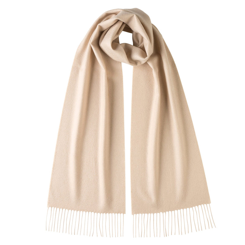 Johnstons Of Elgin Icon Scarf Natural