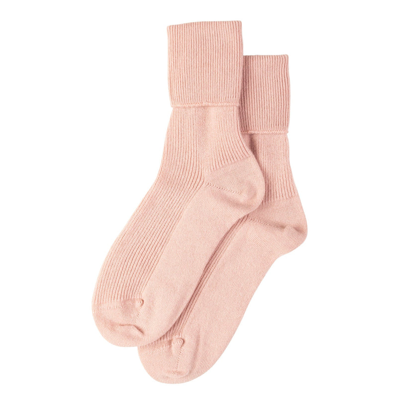Johnstons Of Elgin Ribbed Ankle Socks