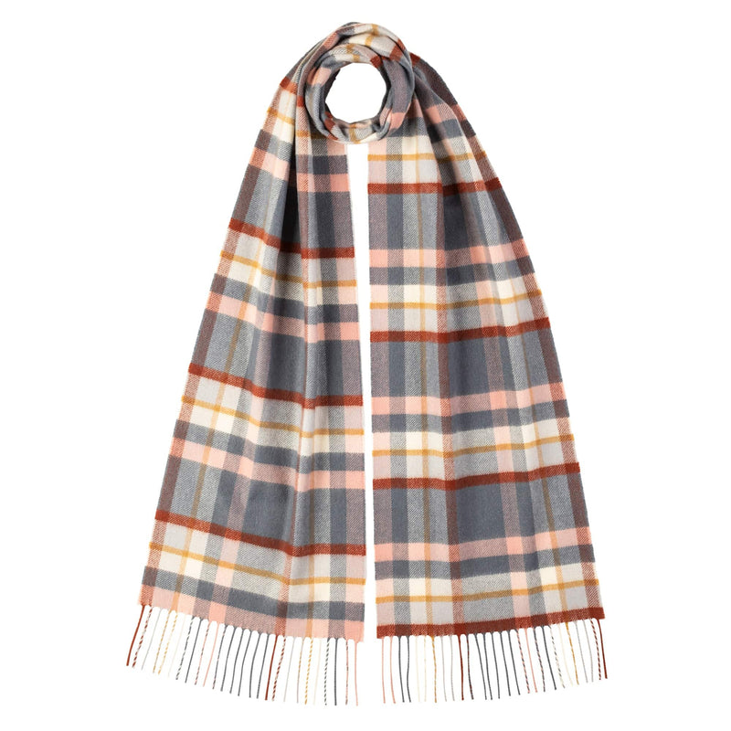 Johnstons Of Elgin Plaid Check Scarf
