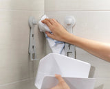 EasyStore™ Corner Shower Shelf with Removable Mirror