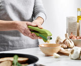 Joseph Joseph CleanForce™Garlic Press In Green
