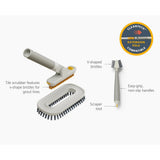 Joseph Joseph CleanTech™ 2-Piece Tile Scrubber & Spot Cleaning Tool Set