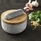 Joseph Joseph - Dash Mortar and pestle, granite / bamboo