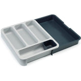 Joseph Joseph DrawerStore™ Grey Expandable Cutlery Tray In Grey