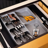 Joseph Joseph DrawerStore™ Grey Expanding Cutlery, Utensil & Gadgets Organiser