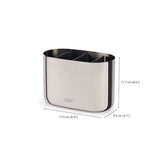 Joseph Joseph EasyStore Luxe Toothbrush Large Caddy In Stainless-steel
