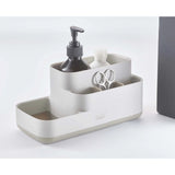 Joseph Joseph EasyStore Matt Bathroom Storage Caddy In Ecru