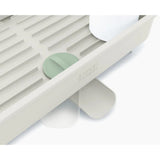 Joseph Joseph Extend Expandable Dish Drainer In Stone Green