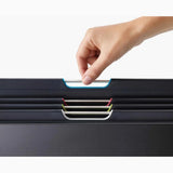 Joseph Joseph Folio™ Steel 4-piece Chopping Board Set With Black Stainless-Steel Case In Black