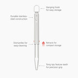 Joseph Joseph GrillOut™ Stainless-Steel BBQ Tongs with Extending Handle