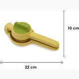 Joseph Joseph JuiceMax Dual-action Yellow Citrus Press