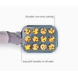 Joseph Joseph Nest™ Bake Non-Stick 12 Cup Muffin Tray In Blue