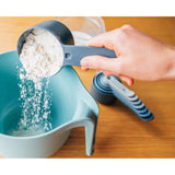 Joseph Joseph Nest™ Measure Blue Measuring Cups In Blue