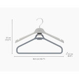 Joseph Joseph Orderly™ Set of 2 Ecru Long Garment Hangers