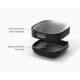 Joseph Joseph Slim Compact Matt Soap Dish In Black