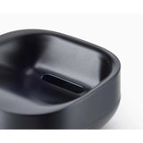 Joseph Joseph Slim Compact Matt Soap Dish In Black