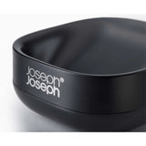 Joseph Joseph Slim Compact Matt Soap Dish In Black
